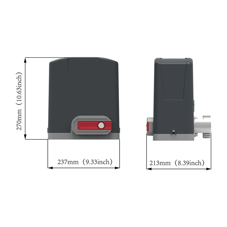 Rack Drive Sliding Gate Opener 600kg
